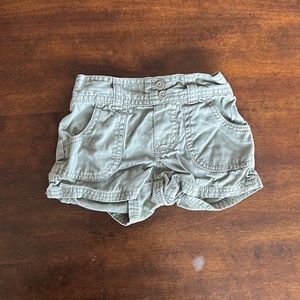 Girls shirts khaki green sz 24 mo